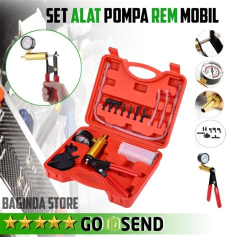 Jual Kit Alat Pompa Minyak Rem Dan Udara ABS Mobil Pistol Vakum 1 Set