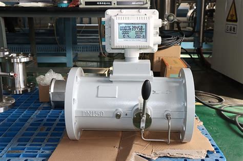 Ce Iso Approval Impeller Flow Meter Natural Gas Flow Meters Q T