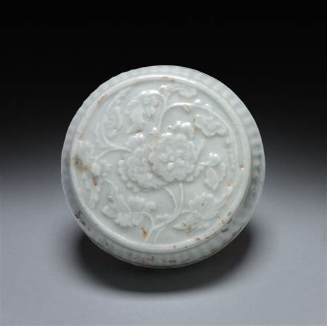 Circular Box Qingbai Ware Lid 1200s 1300s Cleveland Museum Of Art