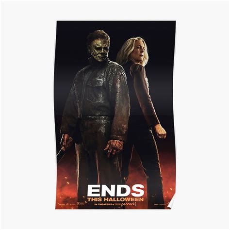 Movies Halloween Ends Poster Poster For Sale By Busttedd Redbubble