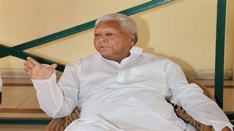 Rjd Chief Lalu Prasad Yadav Lashes Out Over Amit Shahs ‘jungle Raj Remarks India News The