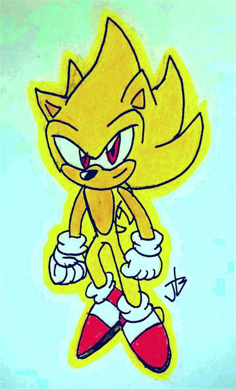 Super Sonic By Joeyb1001 On Deviantart