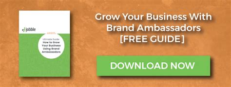 How To Manage A Brand Ambassador Team Jobble