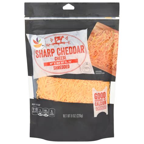 Save On Stop Shop Cheddar Cheese Sharp Finely Shredded Natural Order