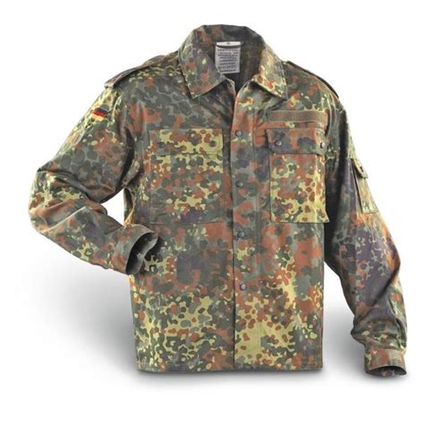 German Army Flecktarn Camo Shirt ( Choice of Size ) Military Surplus | eBay