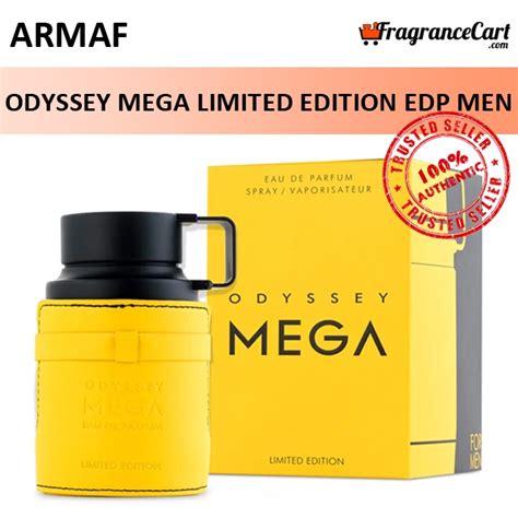 Armaf Odyssey Mega Limited Edition Edp For Men 100ml Eau De Parfum Yellow [brand New 100