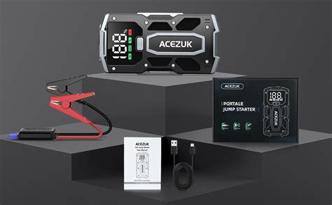 Acezuk Avviatore Batteria Auto A Avviatore Di Emergenza Per Auto