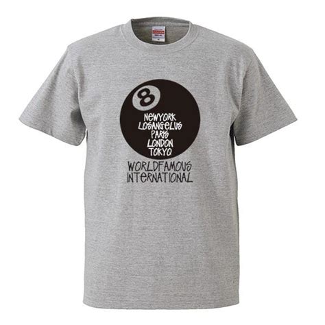 ストリート大人気 ブランド Tシャツ 8ball ビリヤードデザイン パロディ おもしろ デザイン 可愛い ユニセックス Tshirt