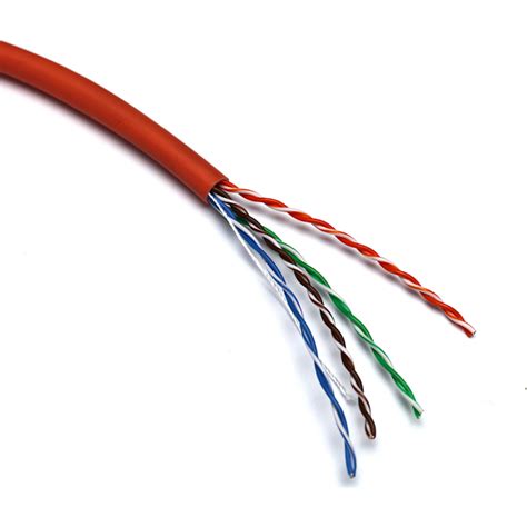 Excel Solid Cat5e Cable U UTP LSOH Euroclass Dca 305m Box Orange