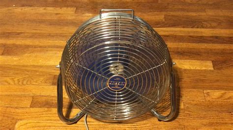 Patton Model U2 1285 High Velocity Air Circulator Floor Fan Youtube