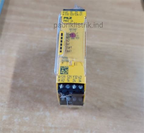 Jual Safety Relay Pnoz S Vdc No Nc Pilz Original Pnos Pno V Dc