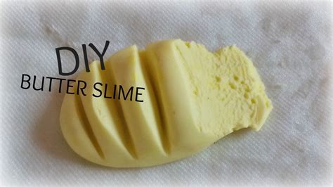 Diy Butter Slime Super Easy You Need To Try Without Clay Or Borax Diy Butter Slime Recipe