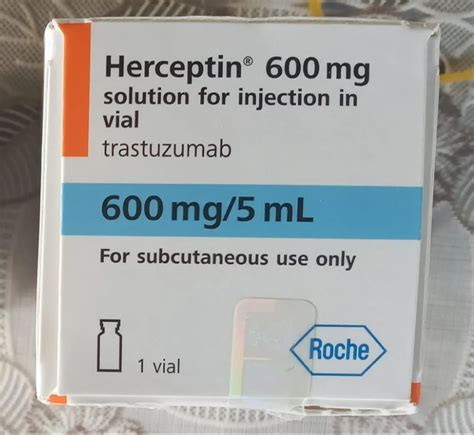 Herceptin Trastuzumab 600mg Injection 600 Mg 5ml At Rs 26000 Box