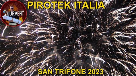 Spettacolo Pirotek Festa San Trifone Adelfia Fireworks