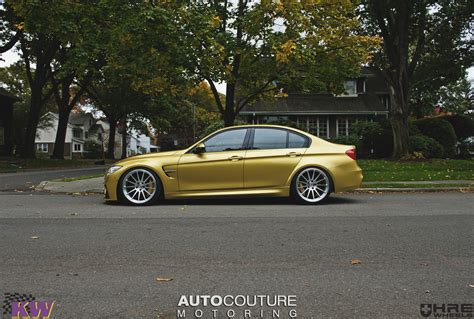 BMW F80 M3 Shows Its Autumn Colors on HRE Classic Wheels - autoevolution