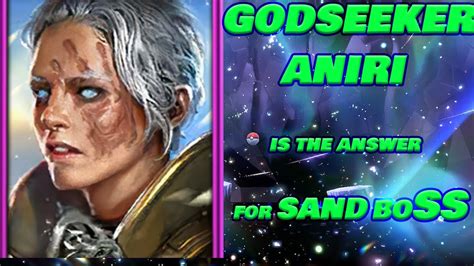 Godseeker Aniri Is A Cheatcode For Sand Devil Necropolis Raid Shadow