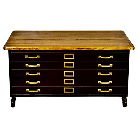 Flat File Cabinet Coffee Table