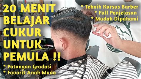 Menit Belajar Cukur Model Tipis Paling Banyak Diminta Tutorial