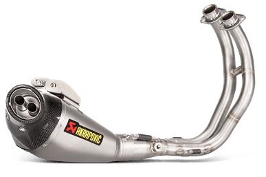 Escape Completo Akrapovic Homologado En Titanio Para Yamaha Mt