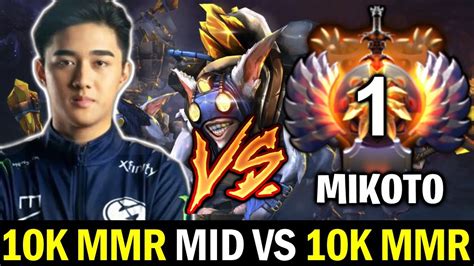 When ABED MEEPO Mid Vs MIKOTO The First 10K MMR Indonesian Dota 2 YouTube