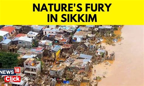 Sikkim News Today | Sikkim Flash Flood: ISRO Satellite Images Show Over ...