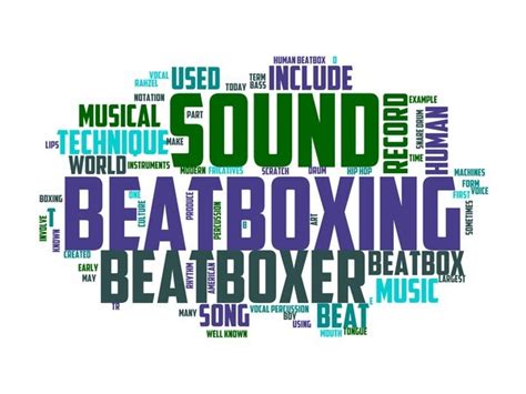 Beatboxing Typography Sticker Graphic By Walterktaranto · Creative Fabrica