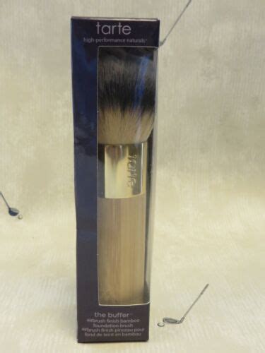 Tarte The Buffer Airbrush Finish Bamboo Foundation Brush Boxed EBay