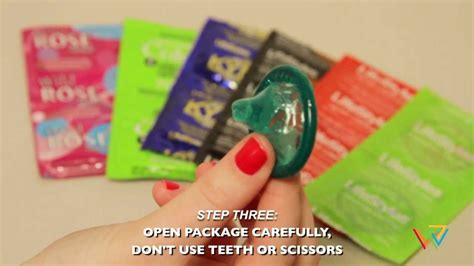 How To Use A Condom Correctly Youtube