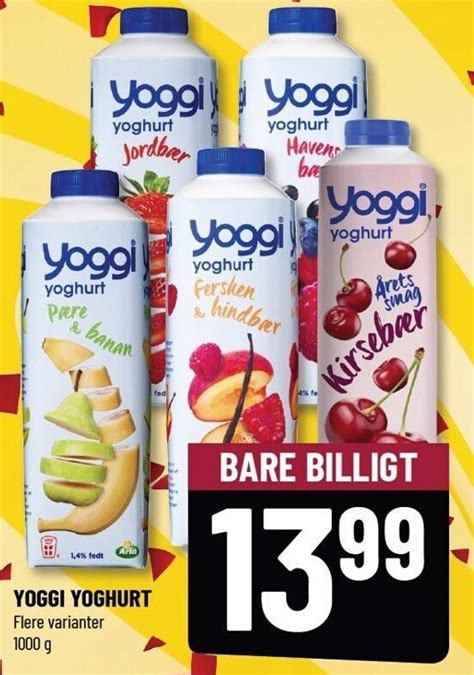 Yoggi Yoghurt Tilbud Hos L Vbjerg