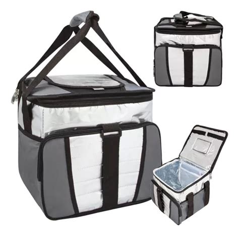 Bolsa Térmica Ice Cooler 24 Litros Mor Dobravel Cinza Frete grátis