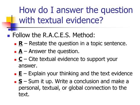 How To Cite Evidence From Text To Support Your Arguments Ppt Download