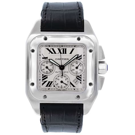 Cartier 2740 Santos 100xl Chronograph Automatic Watch