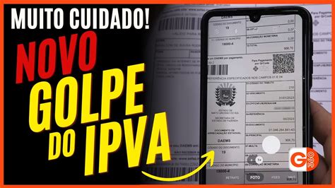 ALERTA NOVO GOLPE DO IPVA VEJA COMO FUNCIONA E APRENDA A SE PROTEGER