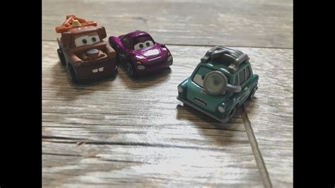 Disney Cars Mini Racers Professor Z Pack Review Professor Z Mater