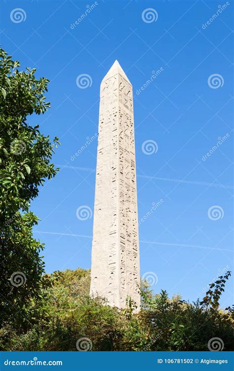 Cleopatra S Needle In Central Park Stock Photo Image Of City Park