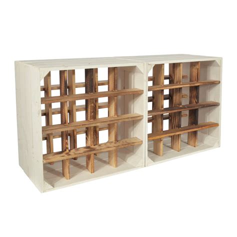 CHICCIE 2 Set Weinregal Wino aus Holz Weiß Kaufland de