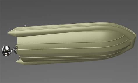 Rigid Hull Inflatable Boat - 3D Model by DennyCG