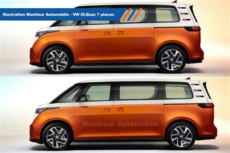 Volkswagen ID Buzz Des Variantes 7 Places Et GTX Arrivent Moniteur