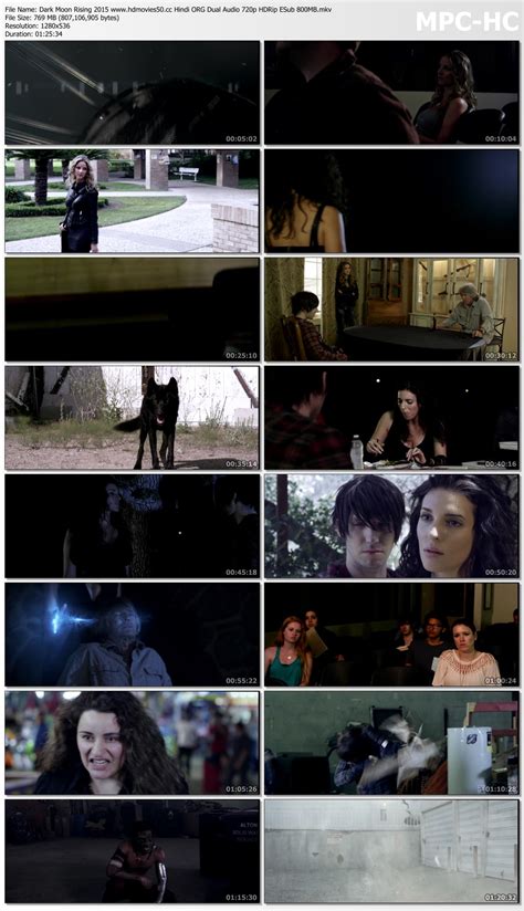 Dark Moon Rising 2015 Hindi Org Dual Audio 720p Bluray Esub 830mb Download