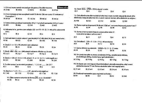 Fise De Lucru Matematica Clasa Puteri Hot Sex Picture