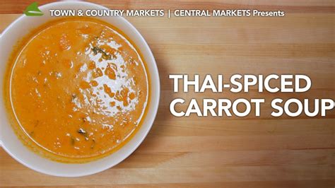 Thai Spiced Carrot Soup Youtube