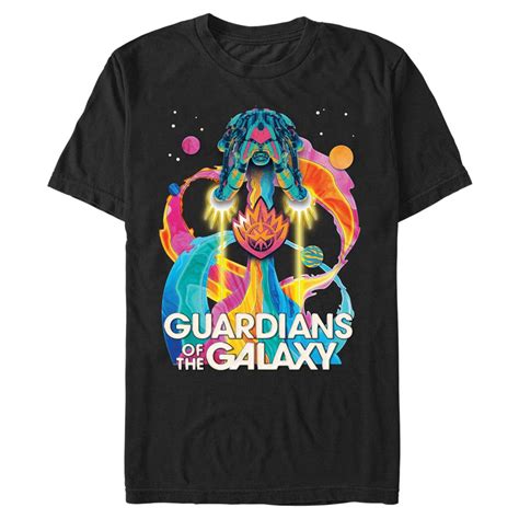 Guardians Of The Galaxy Psychedelic Ship T Shirt