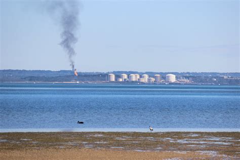 Esso Gasworks At Hastings View From French Island Flickr