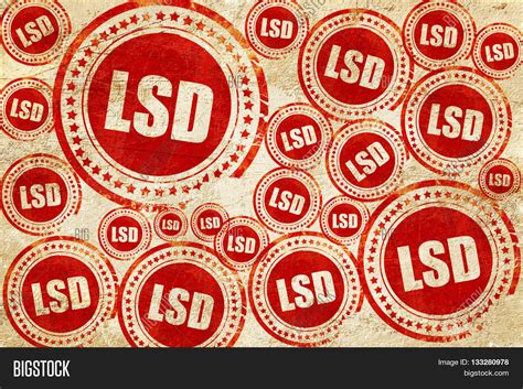 Lsd Red Stamp On Image And Photo Free Trial Bigstock