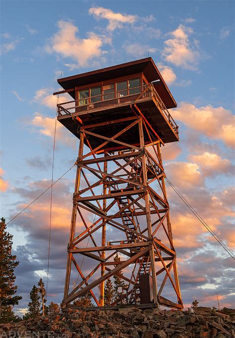 Spruce Mountain Fire Lookout Tower ADVENTR Co