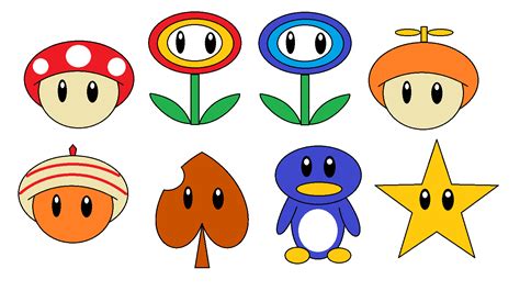 My Favorite Mario Power Ups By Mdfoote On Deviantart