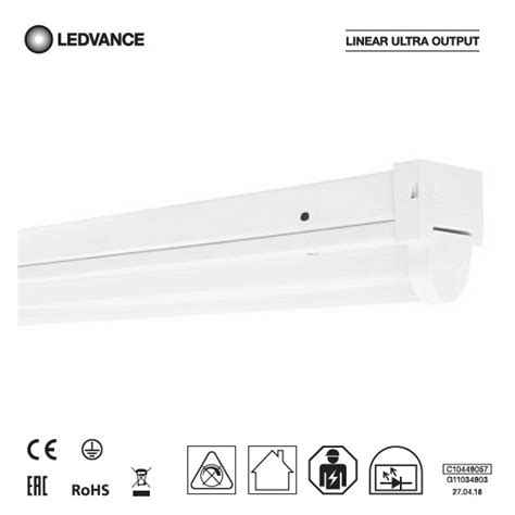 Ledvance Led Linear Mm W V Ac Ultra Output Led Bg