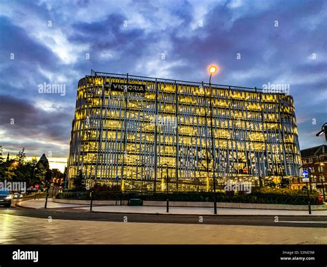 John Lewis Victoria car park in Leeds city centre Stock Photo - Alamy