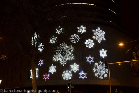 Christmas Light Displays in Barcelona