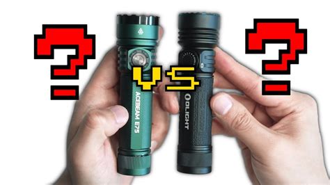 Acebeam E75 Vs Olight Seeker 4 Pro Which One Should You Get LED